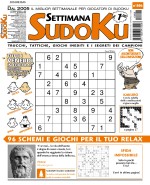 Copertina rivista Settimana Sudoku