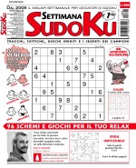 Copertina rivista Settimana Sudoku