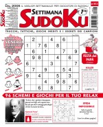 Copertina rivista Settimana Sudoku