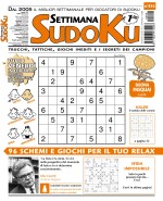Copertina rivista Settimana Sudoku