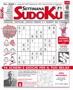Copertina rivista Settimana Sudoku