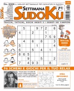 Copertina rivista Settimana Sudoku