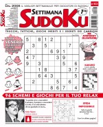 Copertina rivista Settimana Sudoku