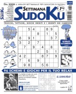 Copertina rivista Settimana Sudoku