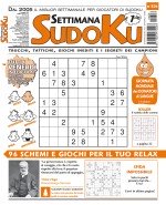Copertina Settimana Sudoku n.826