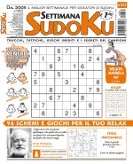 Copertina Settimana Sudoku n.831