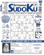 Copertina rivista Settimana Sudoku