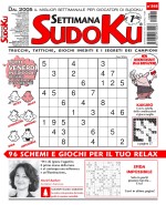 Copertina rivista Settimana Sudoku