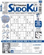 Copertina Settimana Sudoku n.850