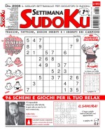 Copertina rivista Settimana Sudoku