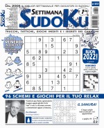 Copertina rivista Settimana Sudoku