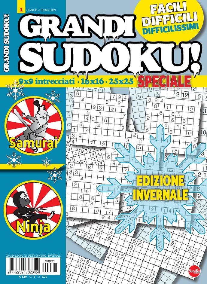 Copertina Grandi Sudoku Speciale Inverno n.1