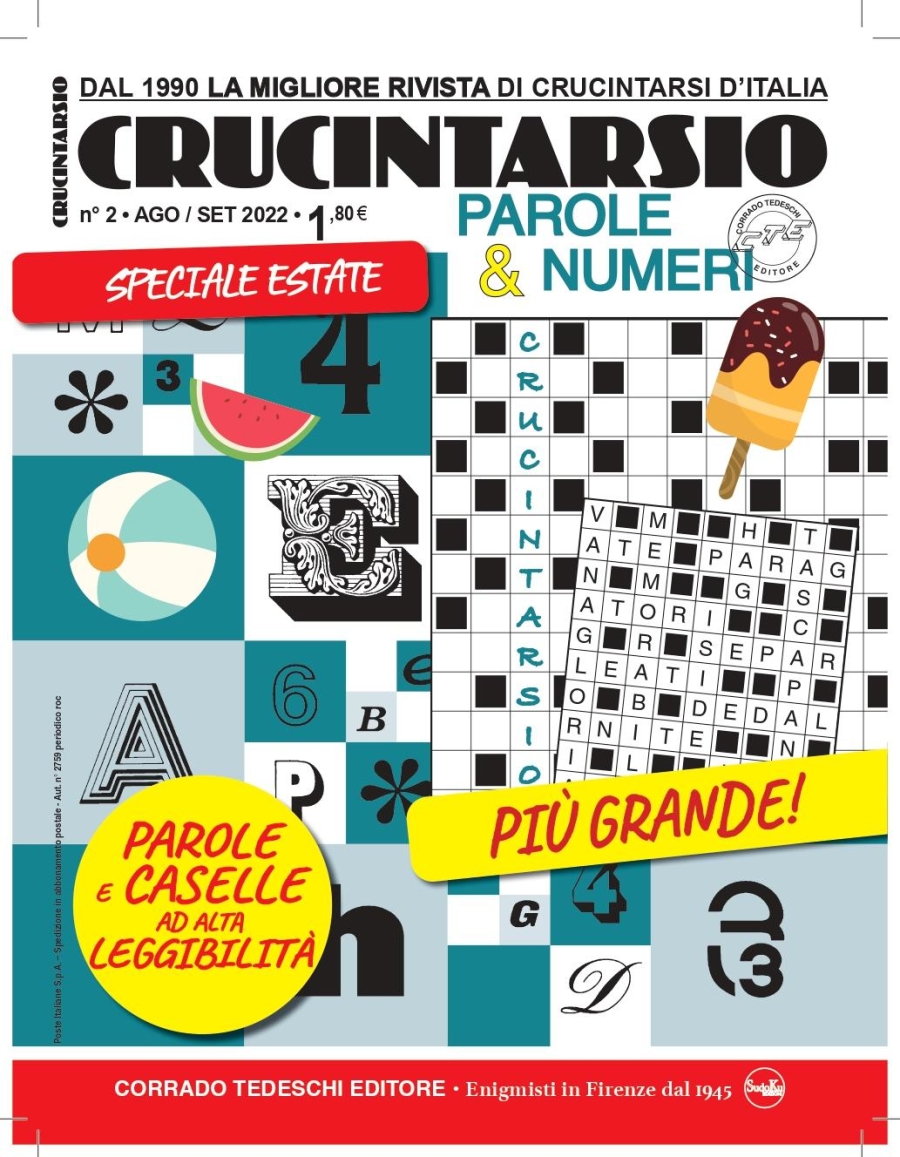 Copertina Crucintarsio Speciale Estate n.2
