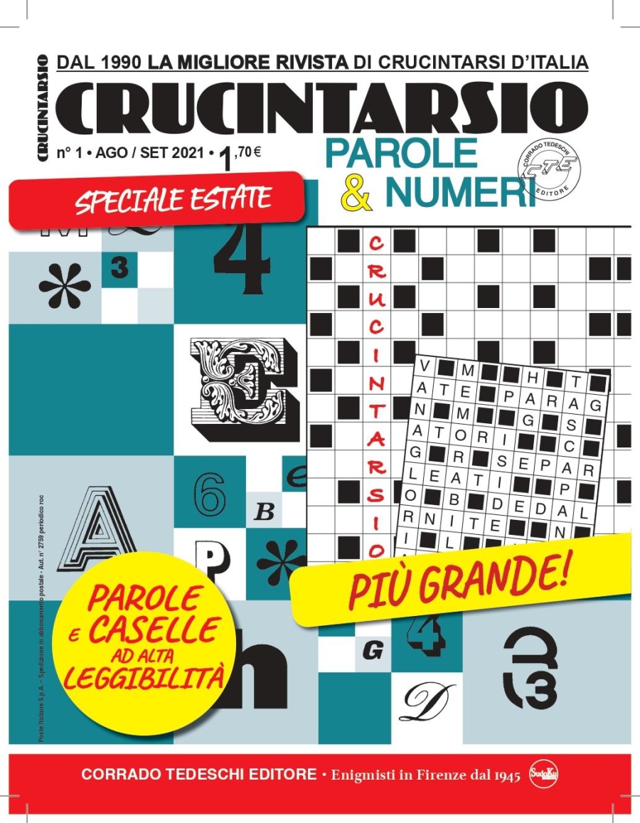 Copertina Crucintarsio Speciale Estate n.1