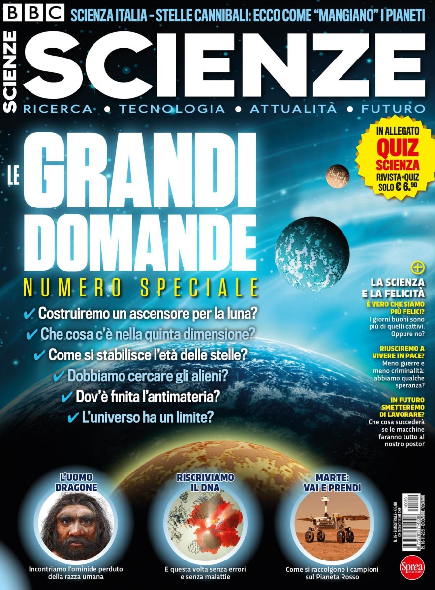 Copertina Scienze n.89