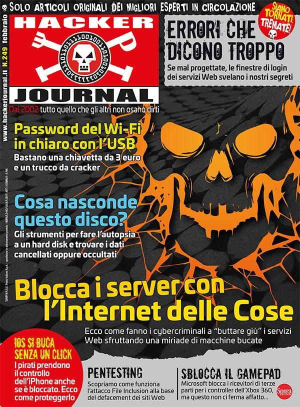 Copertina Hacker Journal n.249