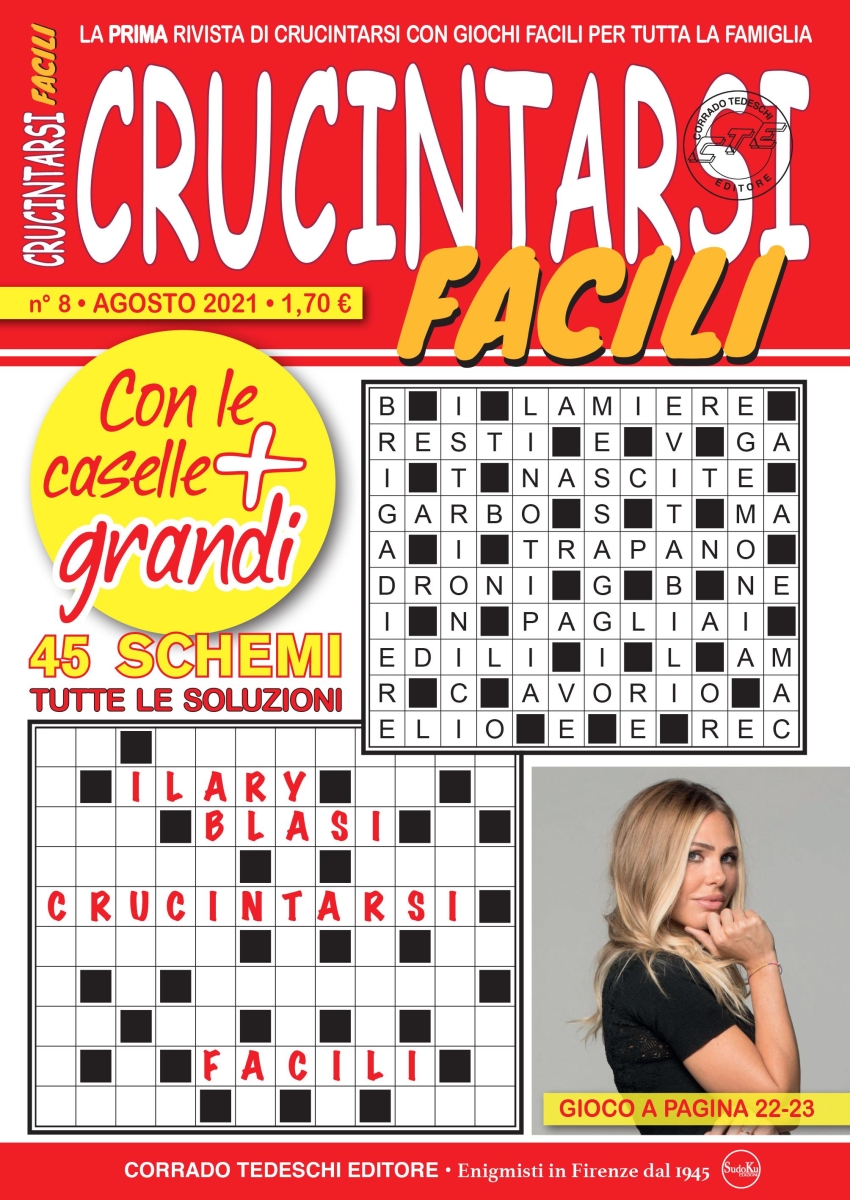 Copertina Crucintarsi Facili n.8