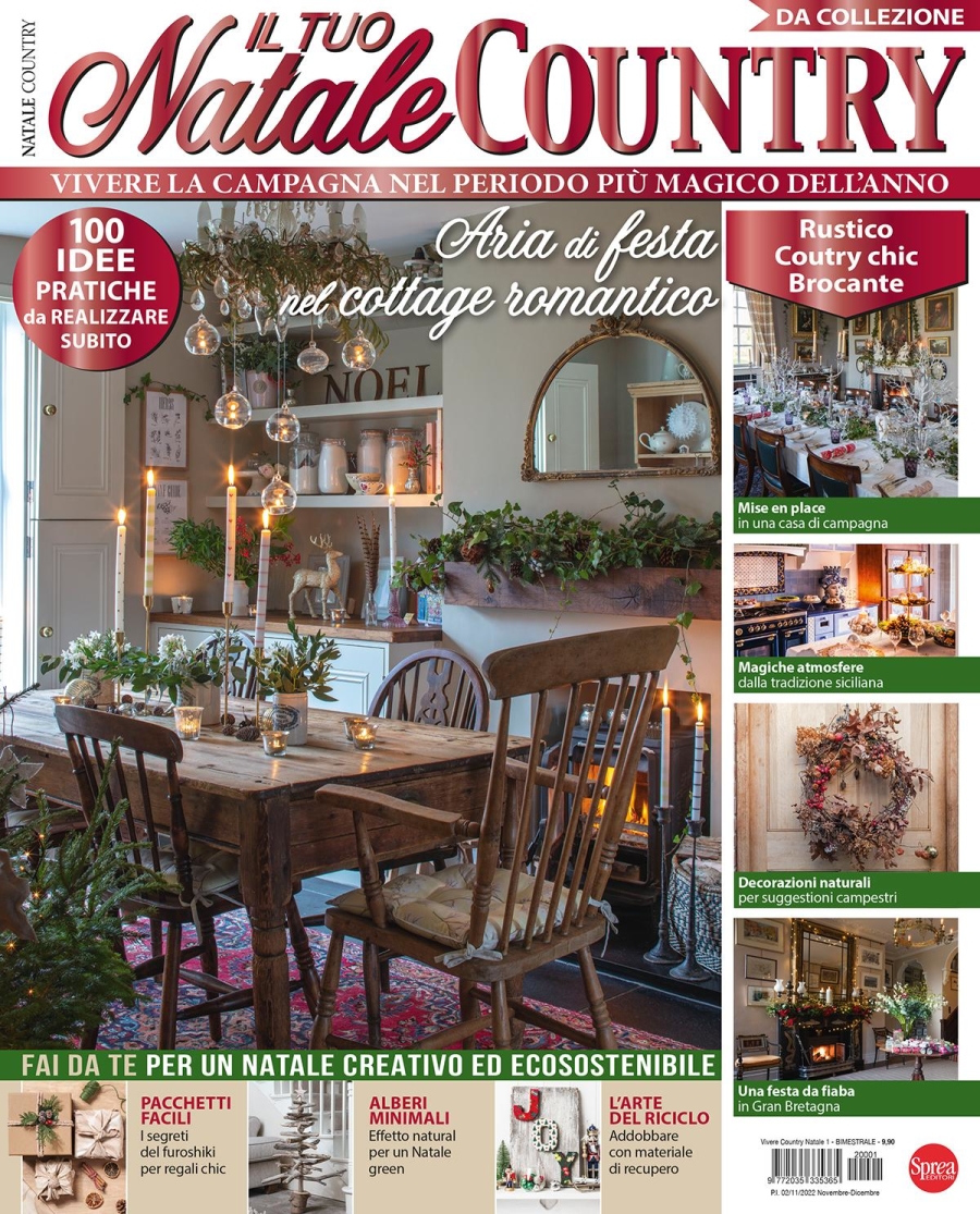Copertina Vivere Country Natale n.1