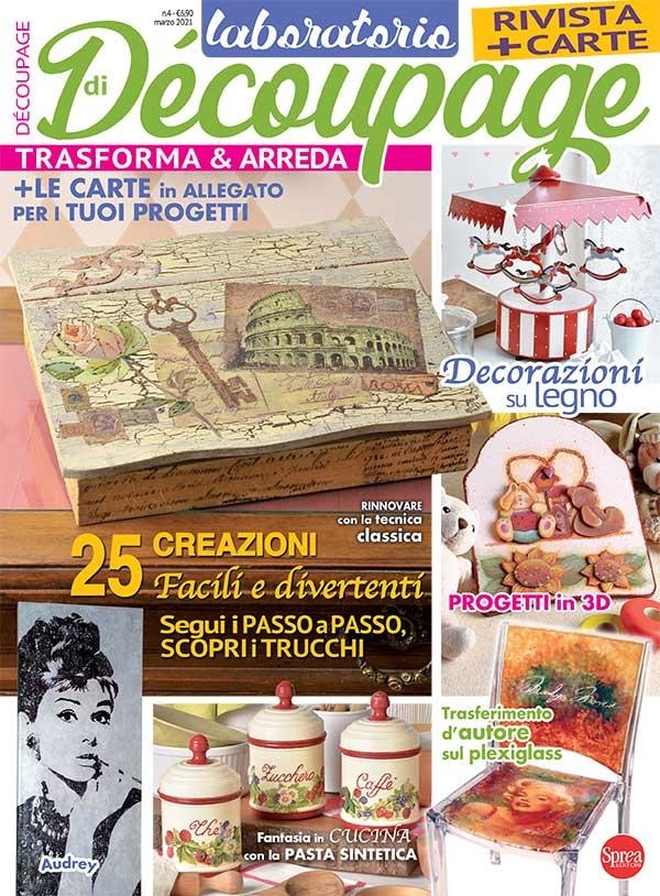 Copertina Laboratorio di Decoupage n.4