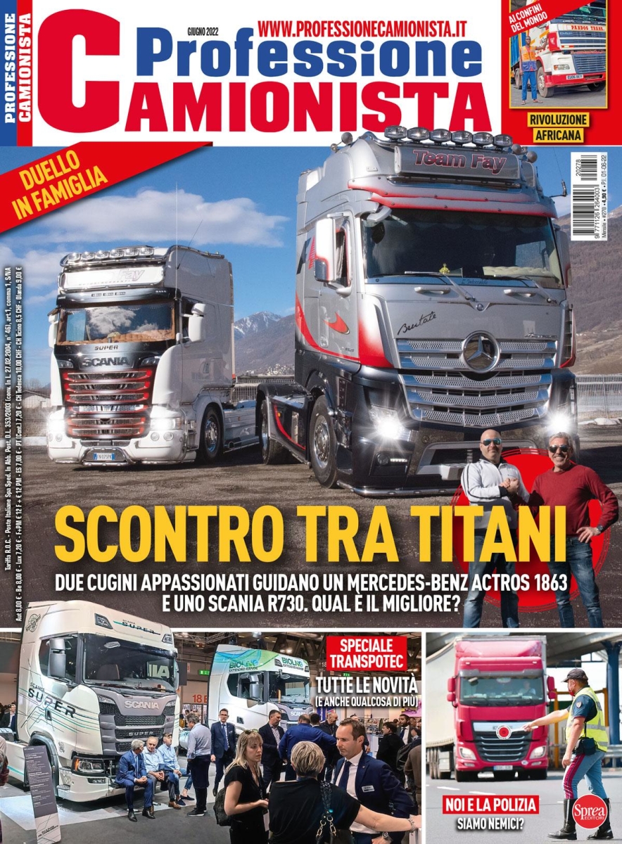Copertina Professione Camionista n.278
