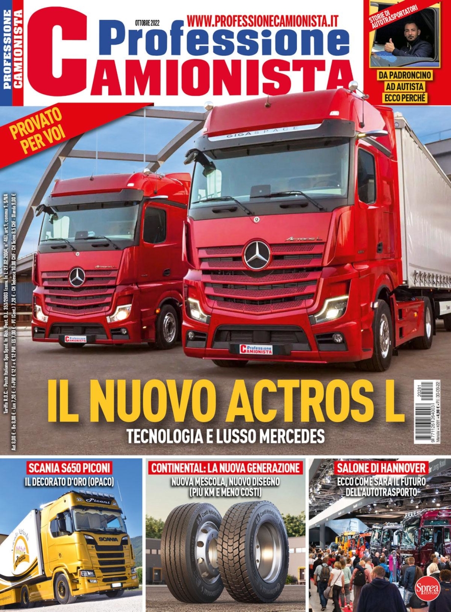 Copertina Professione Camionista n.281