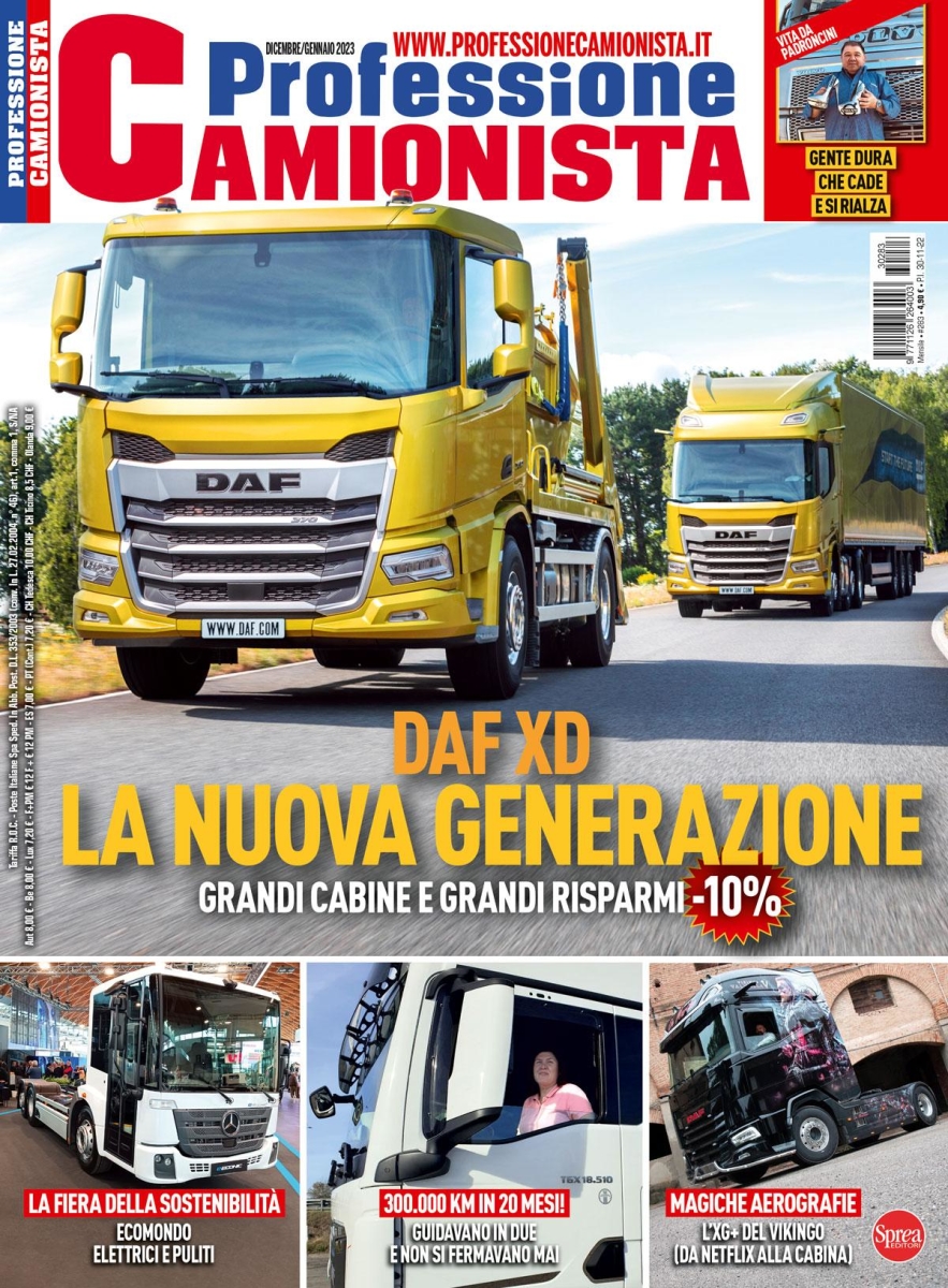 Copertina Professione Camionista n.283