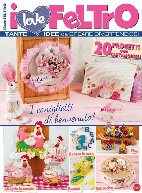 Copertina I Love Feltro n.1