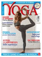 Copertina rivista Vivere lo Yoga Plus Bis