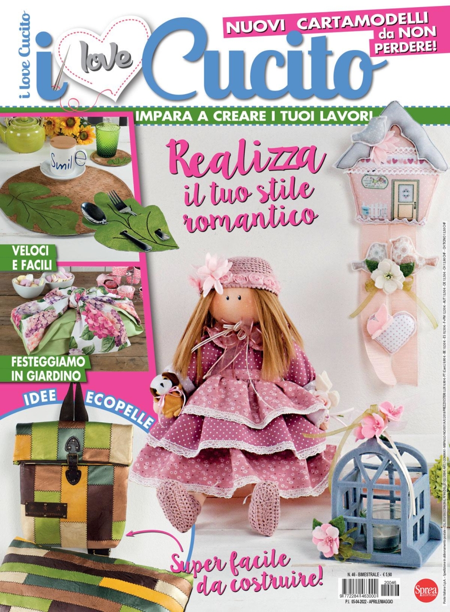 Copertina I Love Cucito n.46