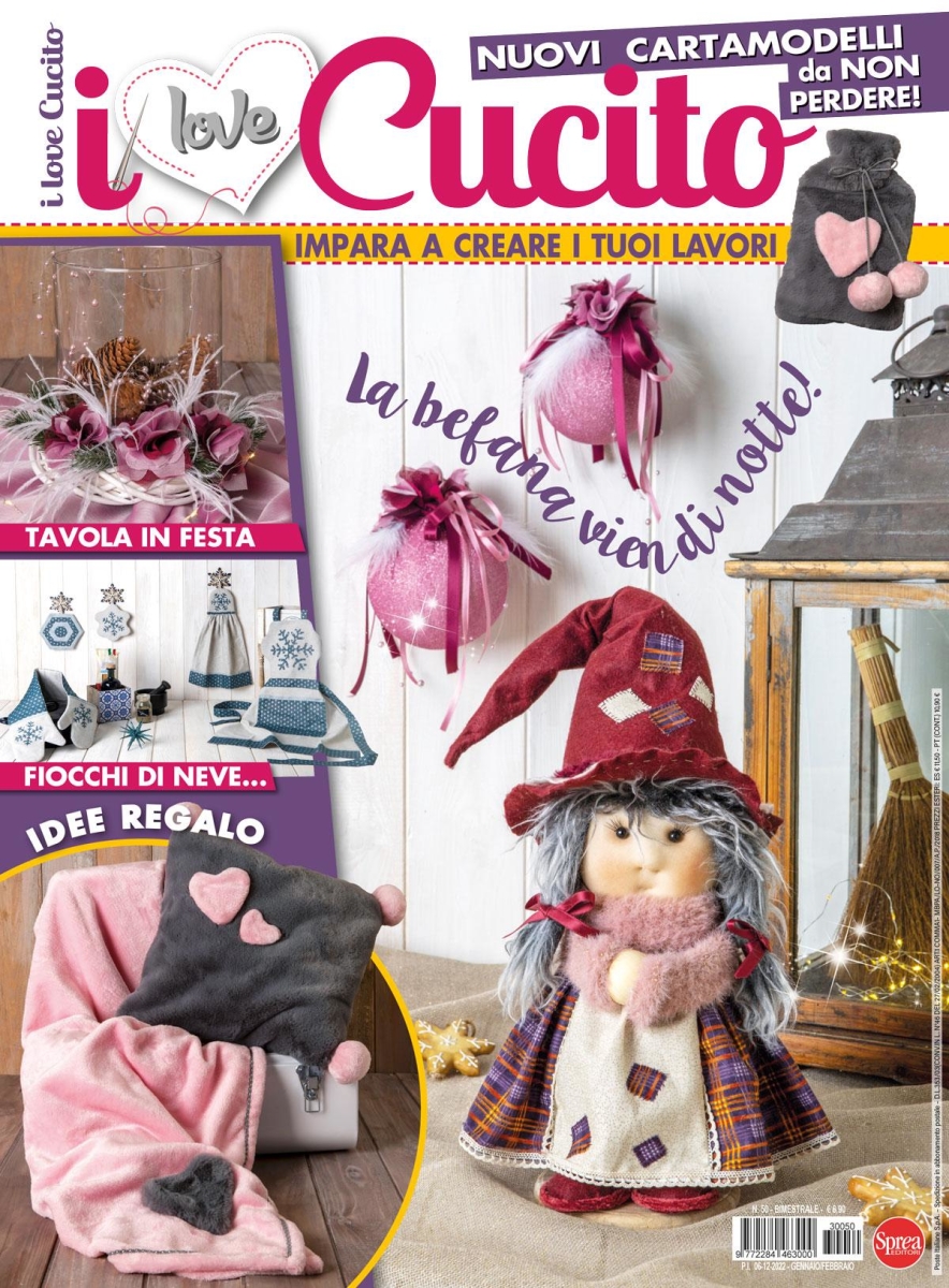 Copertina I Love Cucito n.50