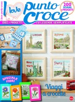 Copertina rivista I Love Punto Croce