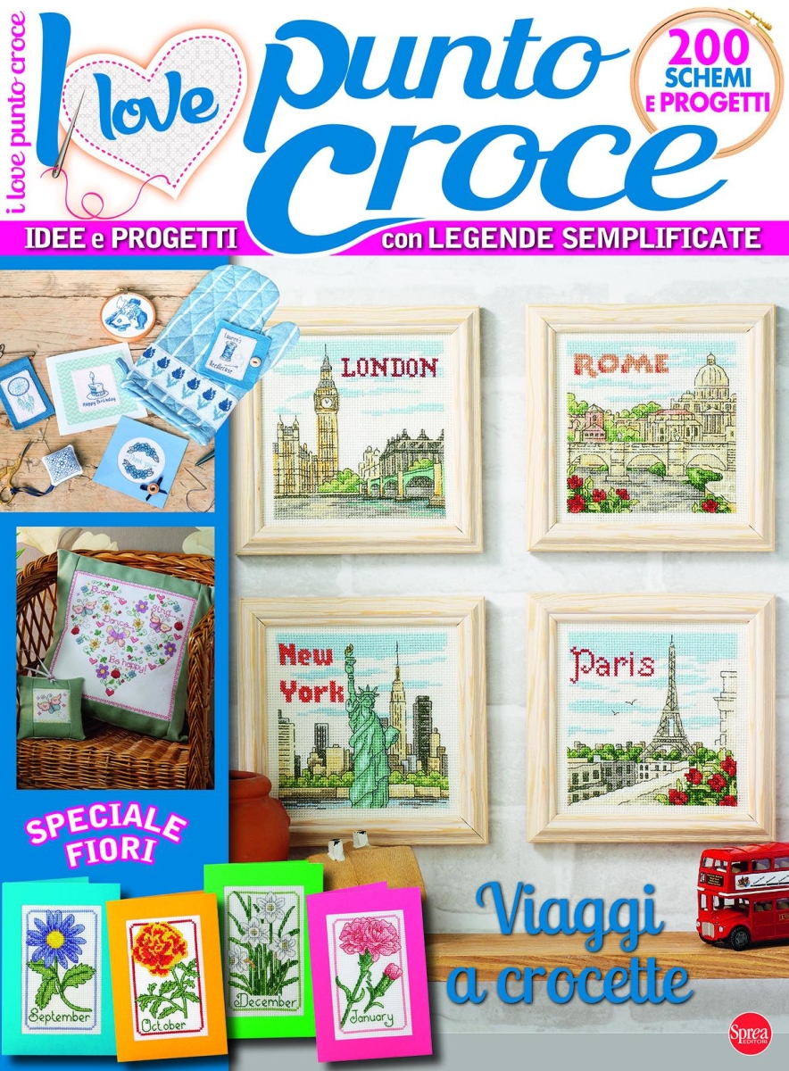 Copertina I Love Punto Croce n.16