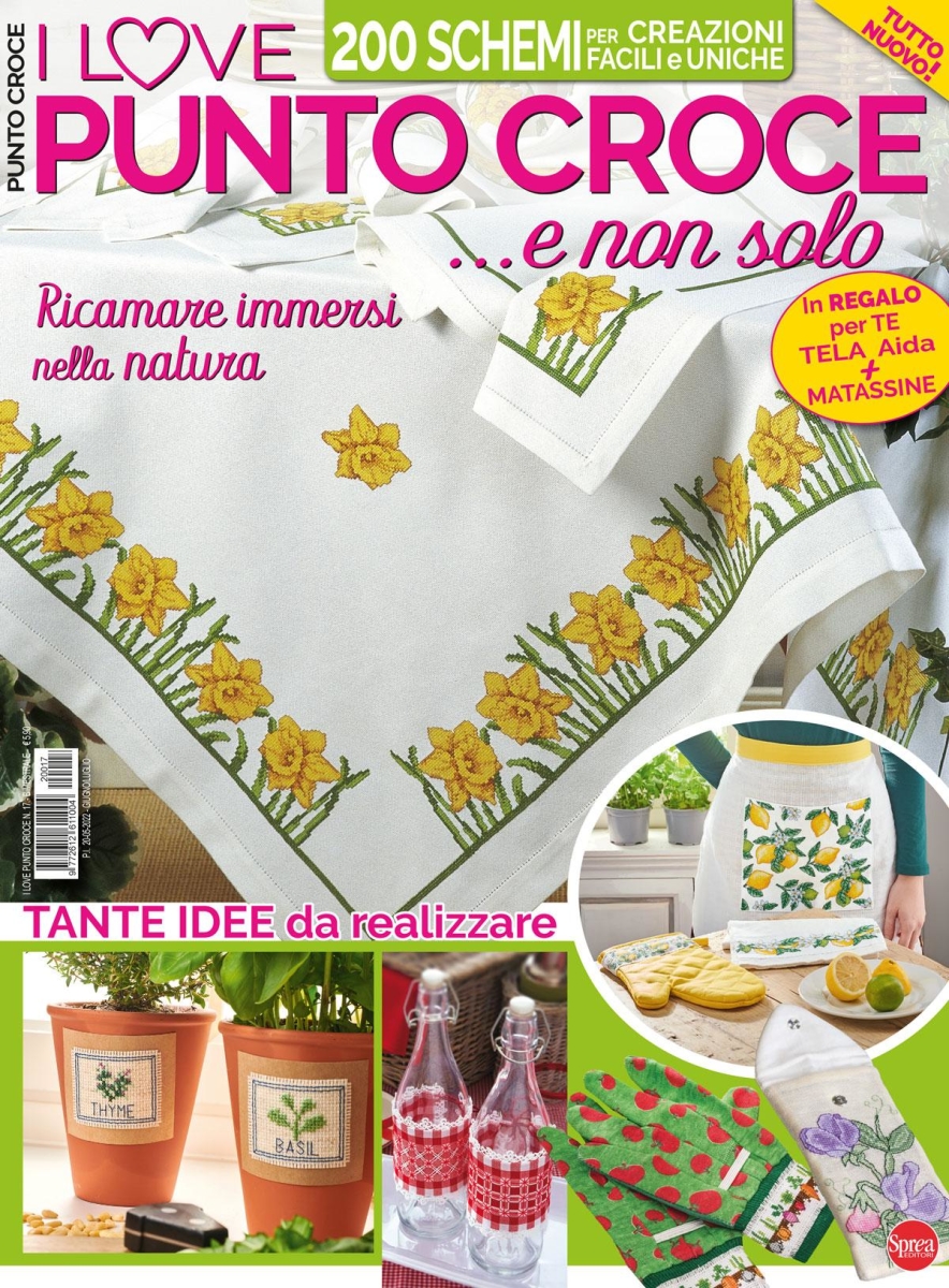 Copertina I Love Punto Croce n.17