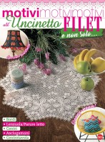 Copertina rivista Motivi all uncinetto