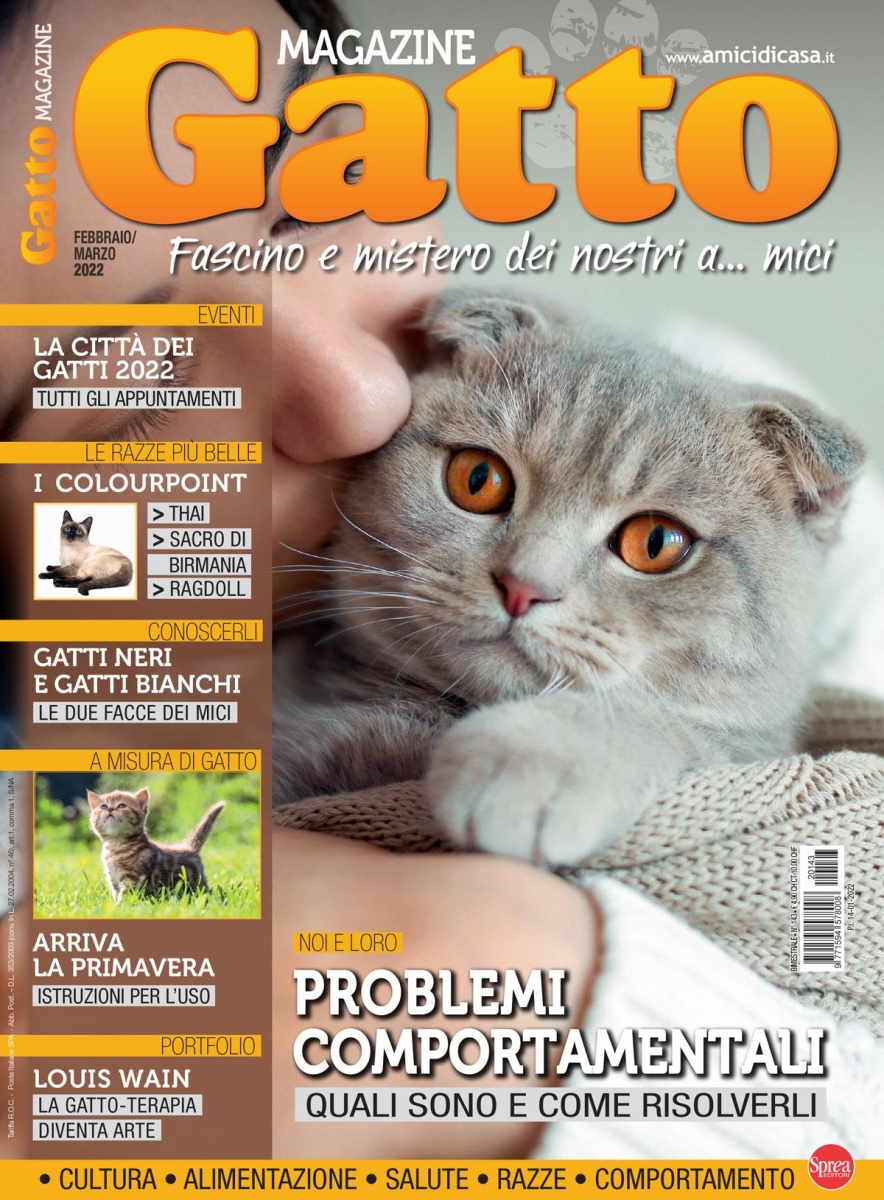 Copertina Gatto Magazine n.143