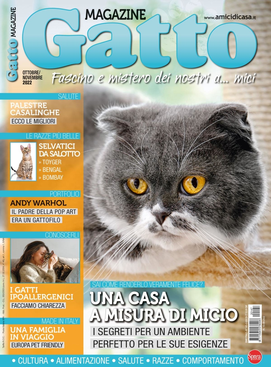 Copertina Gatto Magazine n.147
