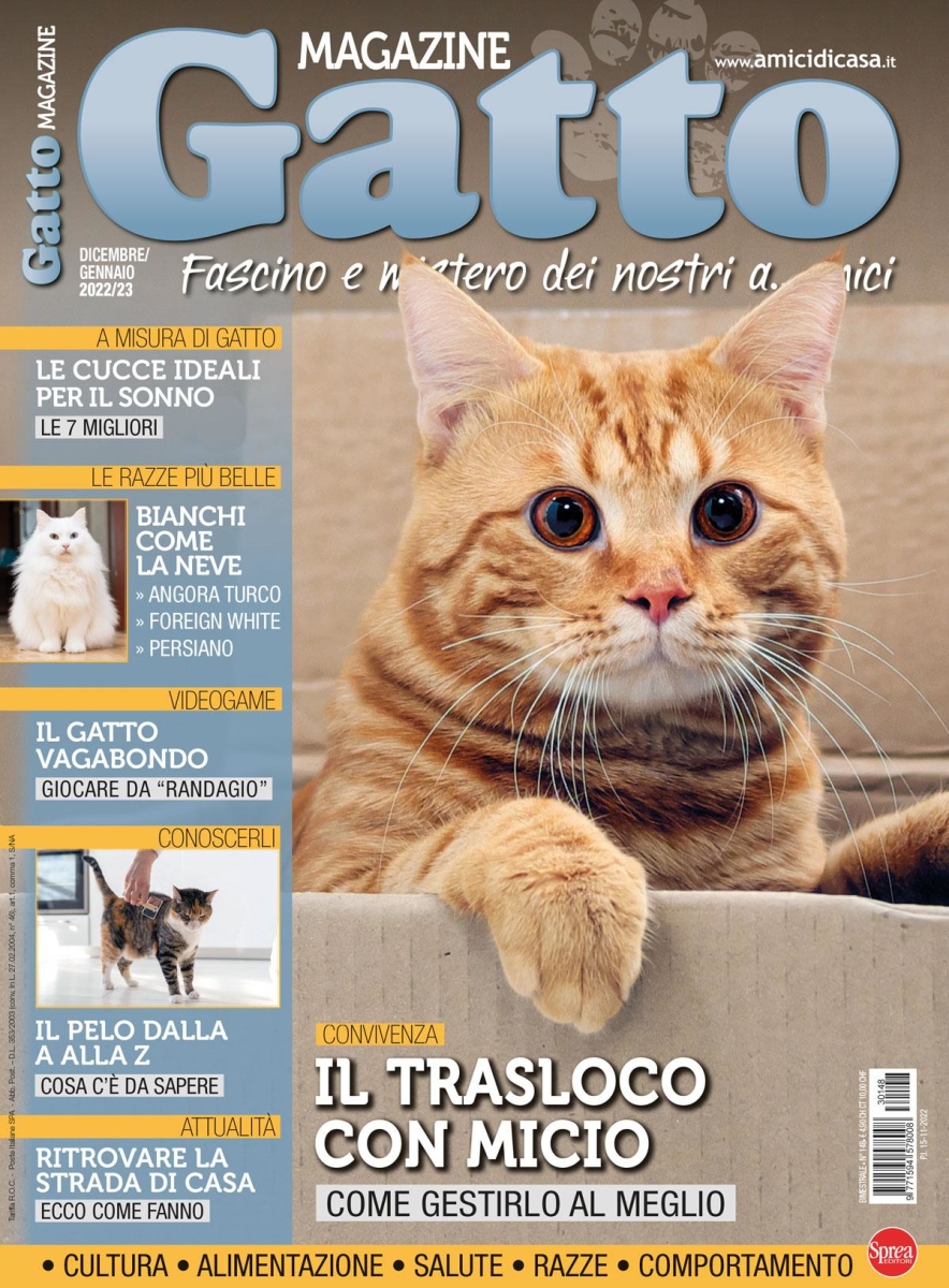 Copertina Gatto Magazine n.148
