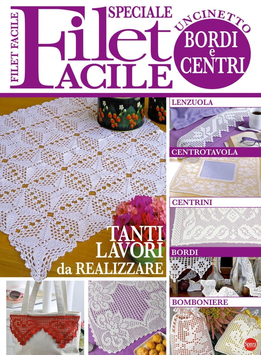 Copertina Motivi all uncinetto Gomitolo n.3