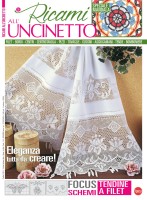 Copertina rivista Ricami all Uncinetto