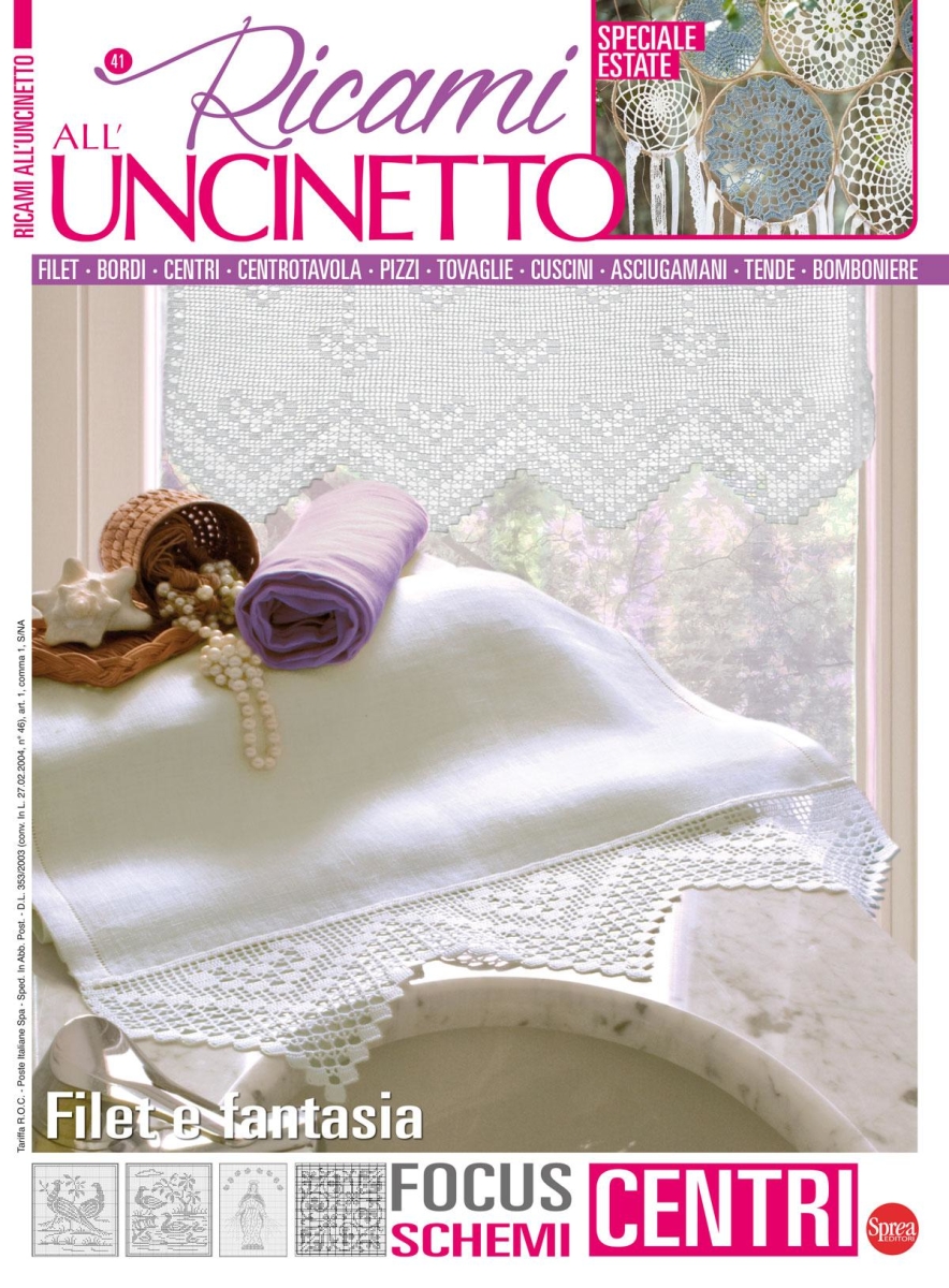 Copertina Ricami all Uncinetto n.41