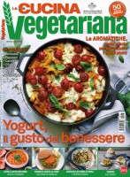 Copertina rivista La Mia Cucina Vegetariana