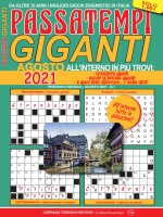 Copertina rivista Passatempi Giganti