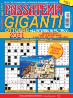 Copertina rivista Passatempi Giganti