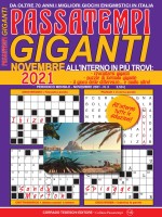 Copertina rivista Passatempi Giganti