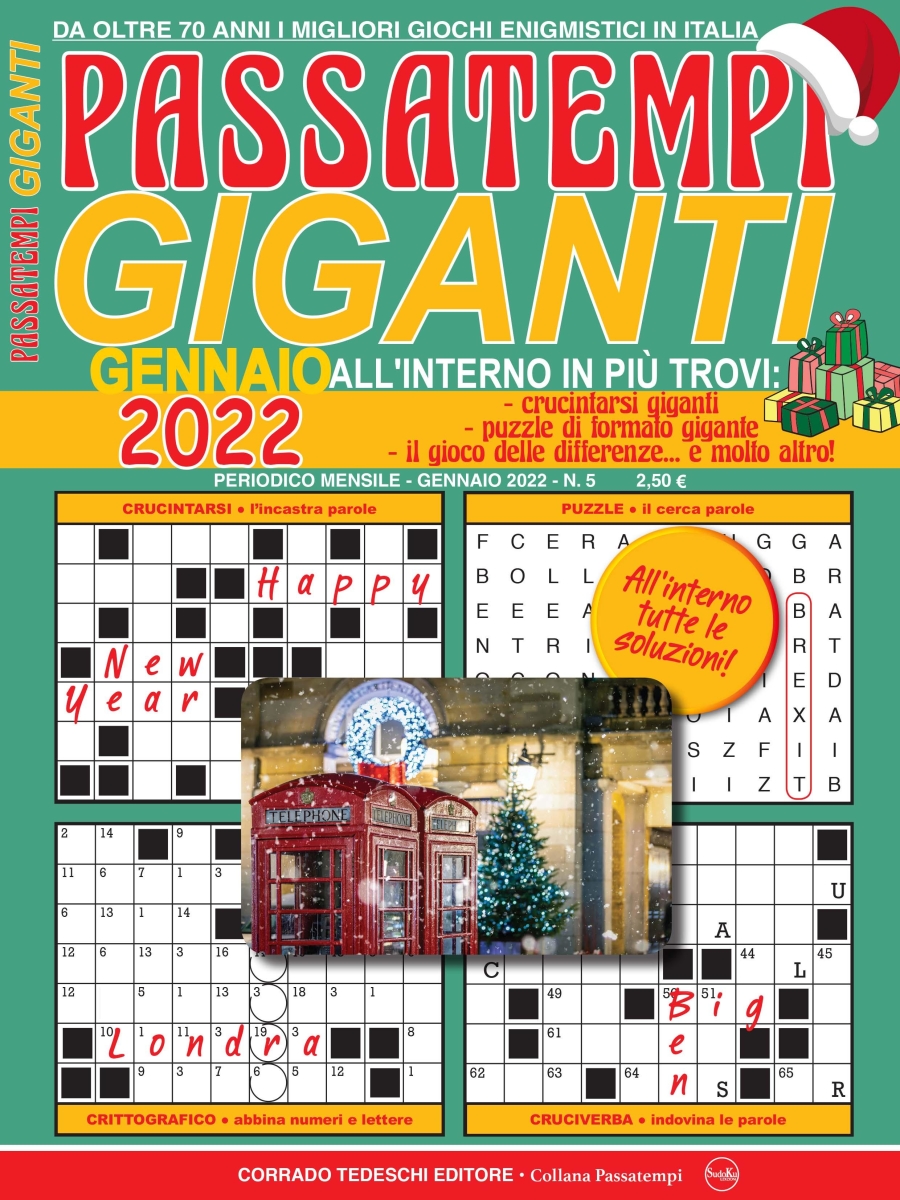 Copertina Passatempi Giganti n.5