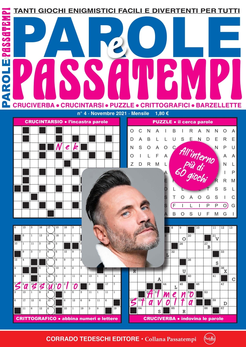 Copertina Parole e Passatempi n.4