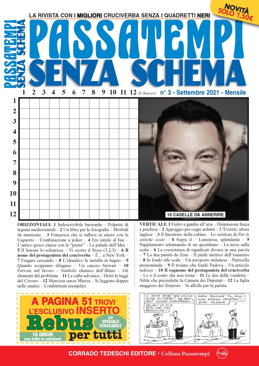Copertina Passatempi Senza Schema n.3