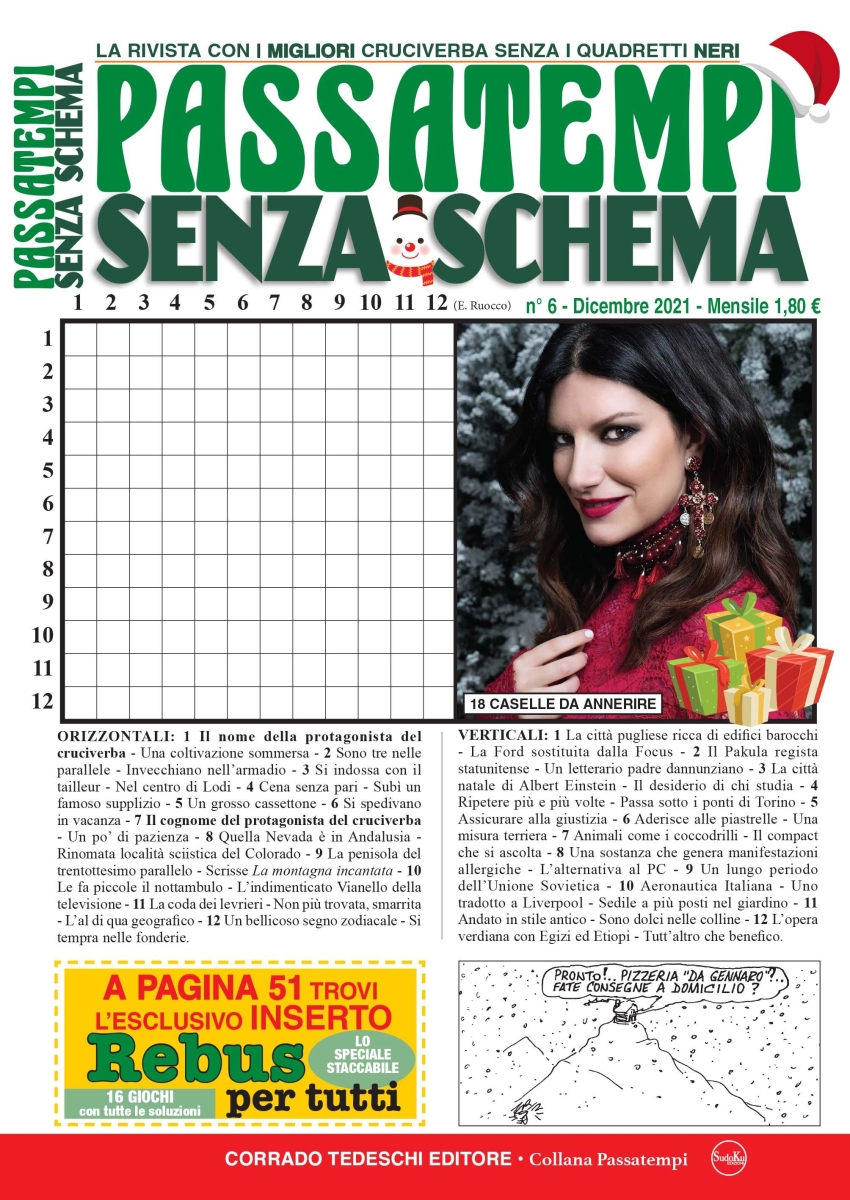 Copertina Passatempi Senza Schema n.6
