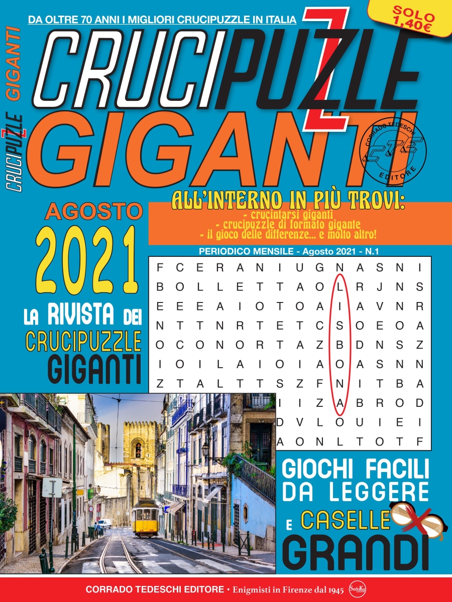Copertina Crucipuzzle Giganti n.1