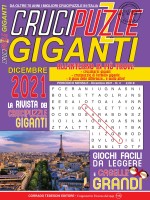 Copertina rivista Crucipuzzle Giganti